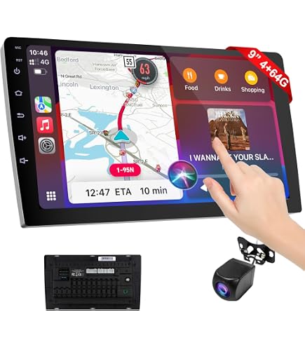 Amazon.com: Haudio 10.1 Inch Cars Radio with Apple Carplay and